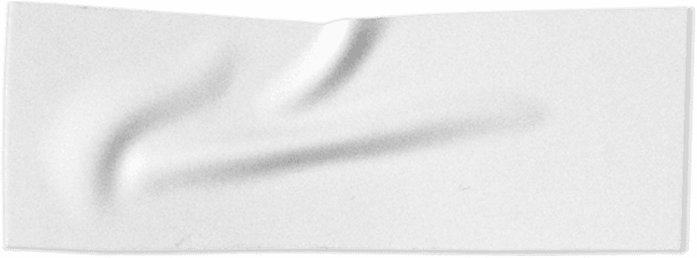 Tape holding the polaroid