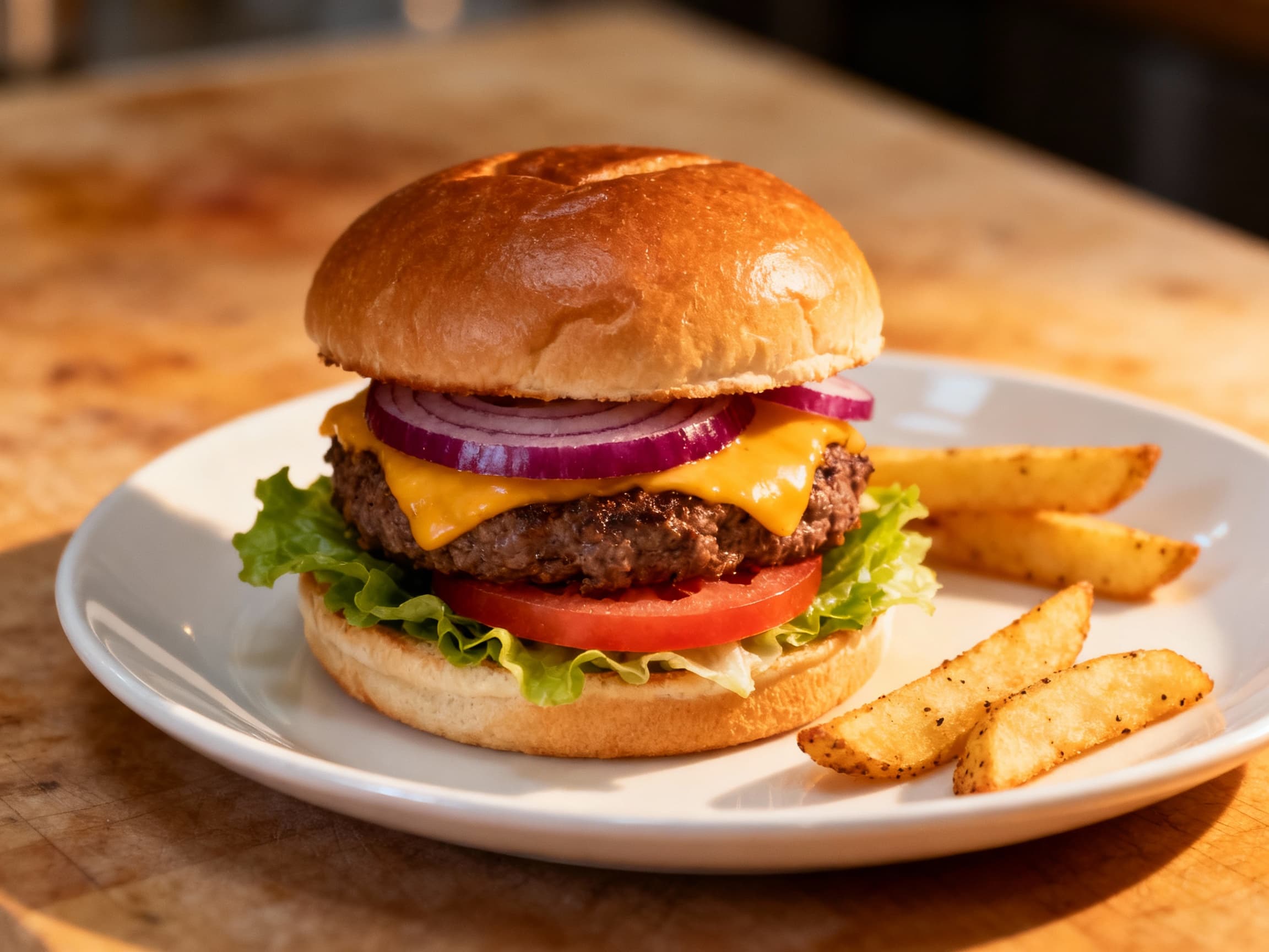 Thriving Hamburger Joint with Excellent Management