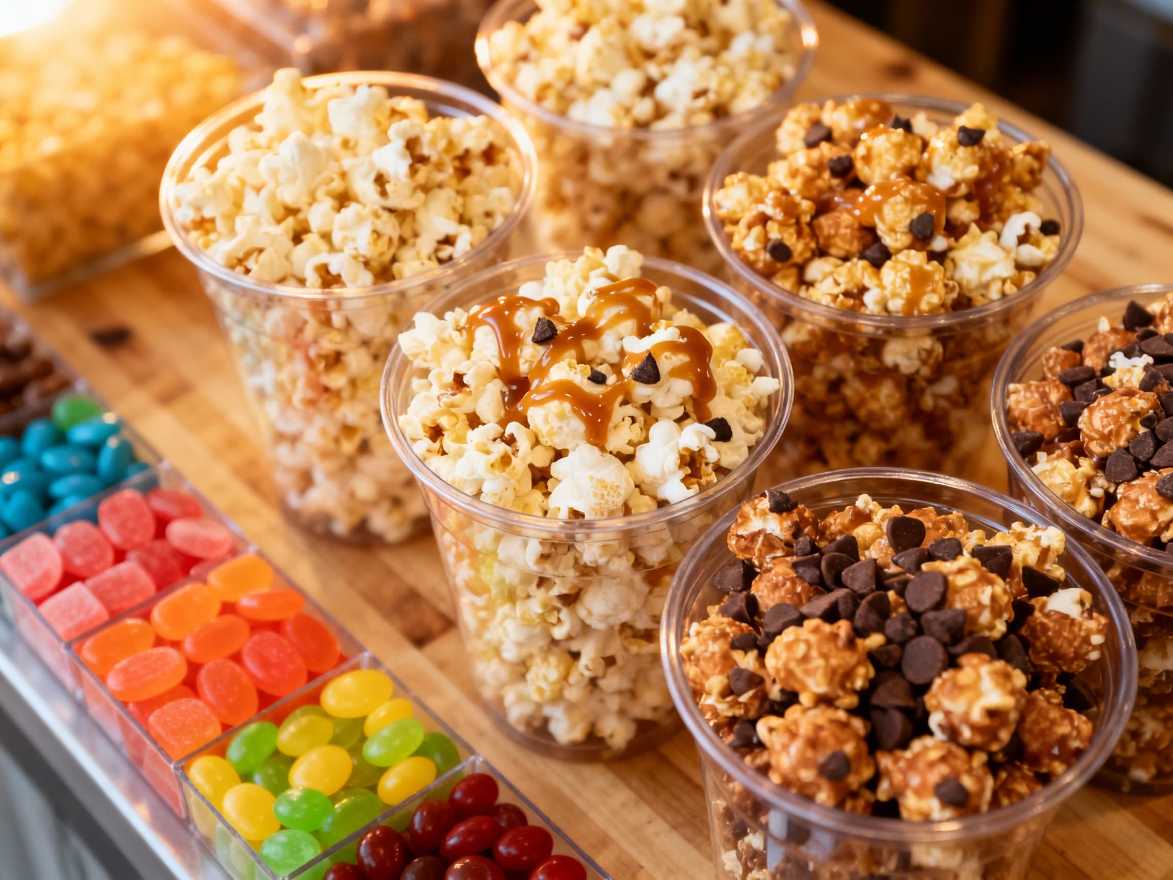 Profitable Gourmet Popcorn and Candy Store with E commerce Integration