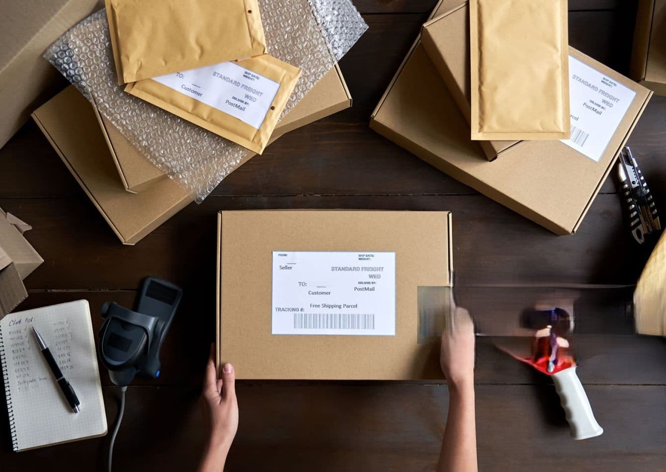 Profitable Packaging and Shipping Company with Semi Absentee Ownership