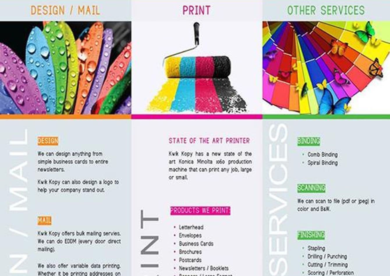 Established Commercial Print Sign Services with Loyal B2B Clientele