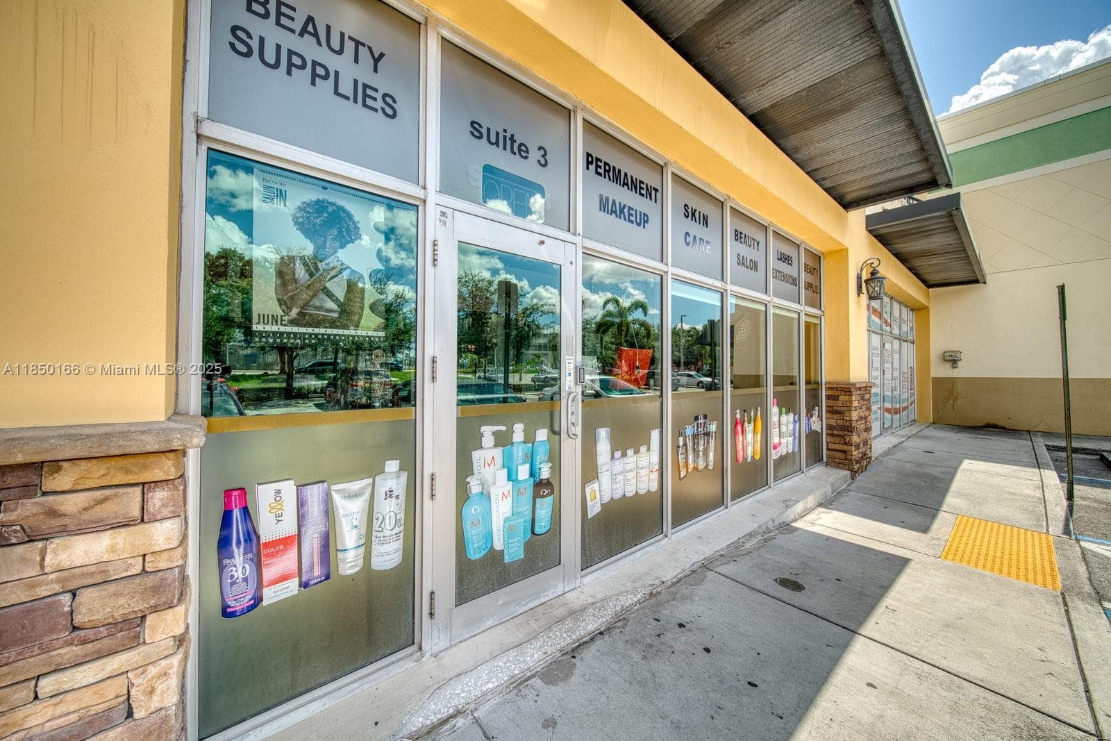 Thriving Beauty Supply Store with Private Rental Suites