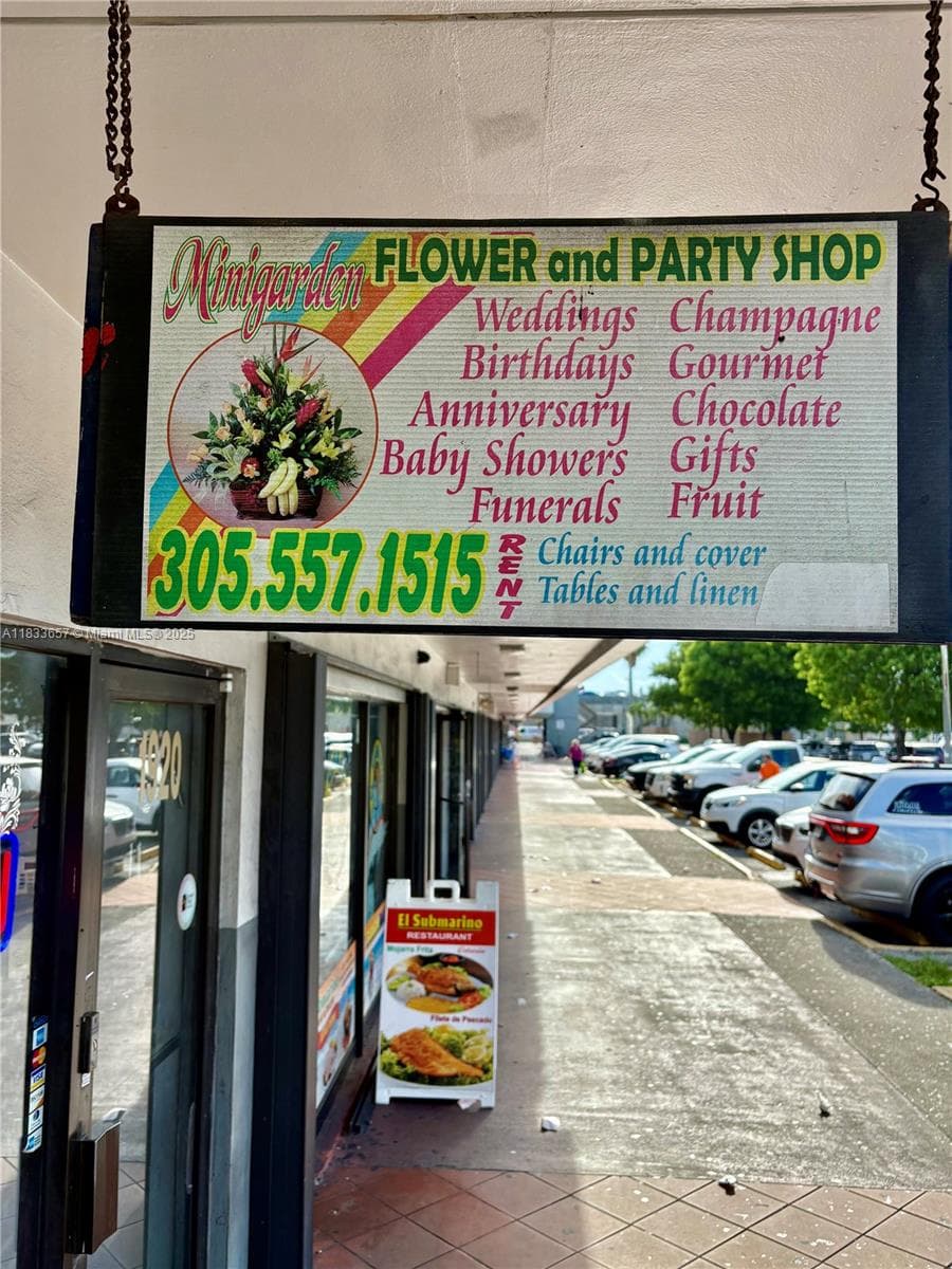 Established Flower Shop with Cold Storage Facility