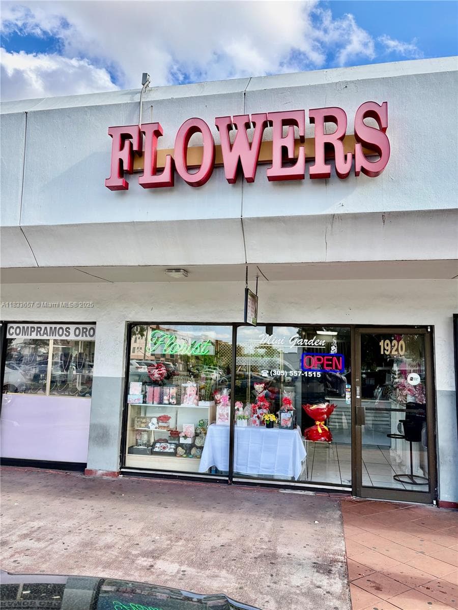 Established Flower Shop with Cold Storage Facility