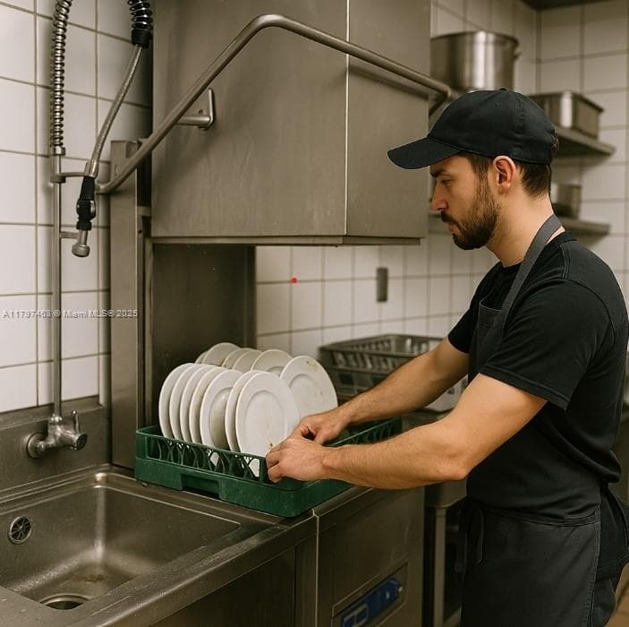 Established Commercial Dishware Service with Recurring Clientele