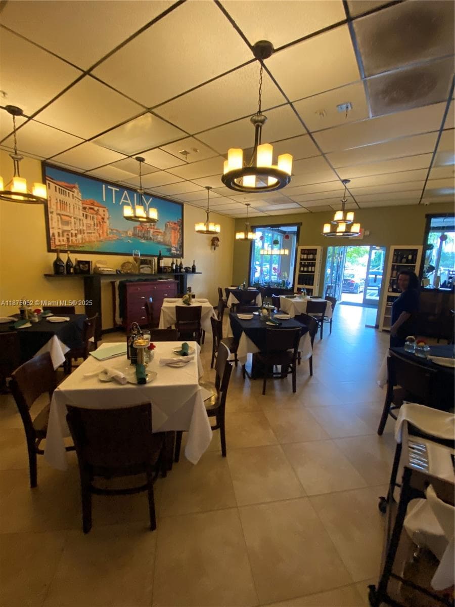 Turnkey Italian Restaurant with Prime Location