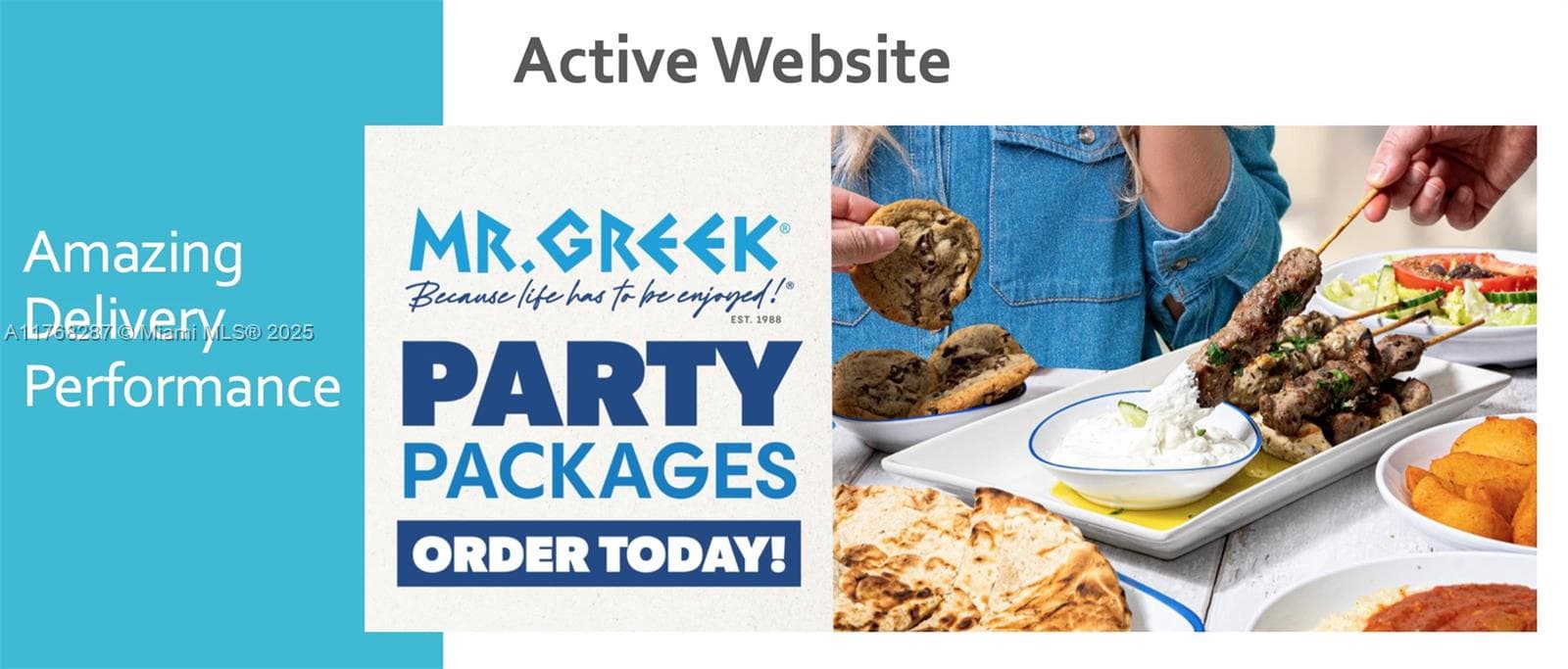 New Mr Greek Franchise with Prime High Traffic Location