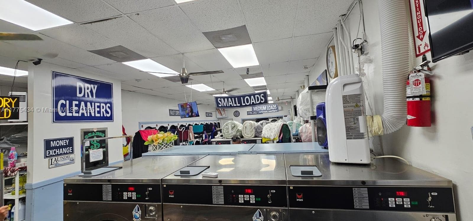 Established Coin Laundry with Modern Equipment