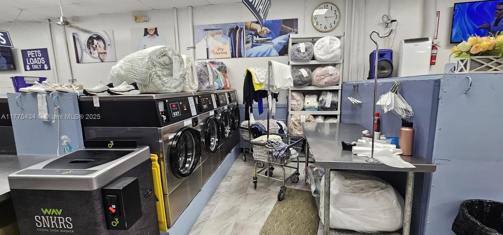 Established Coin Laundry with Modern Equipment