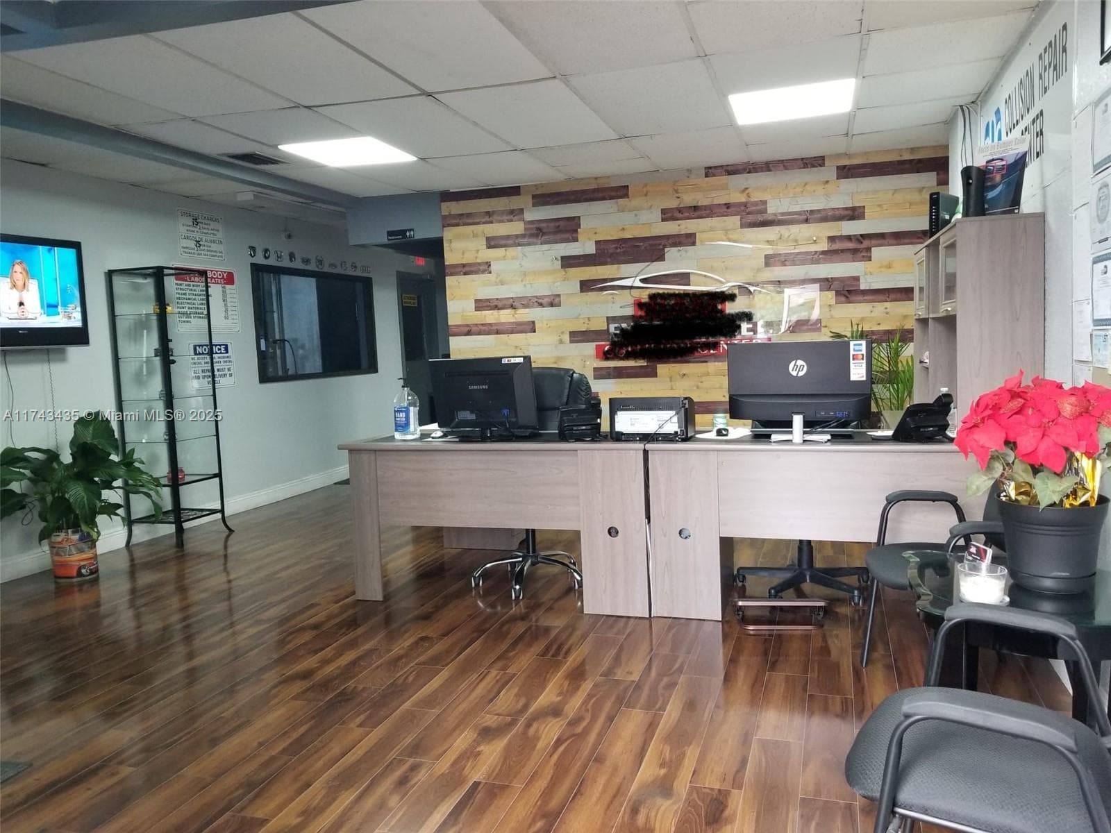 Turnkey Auto Body Shop with Active Paint Booth