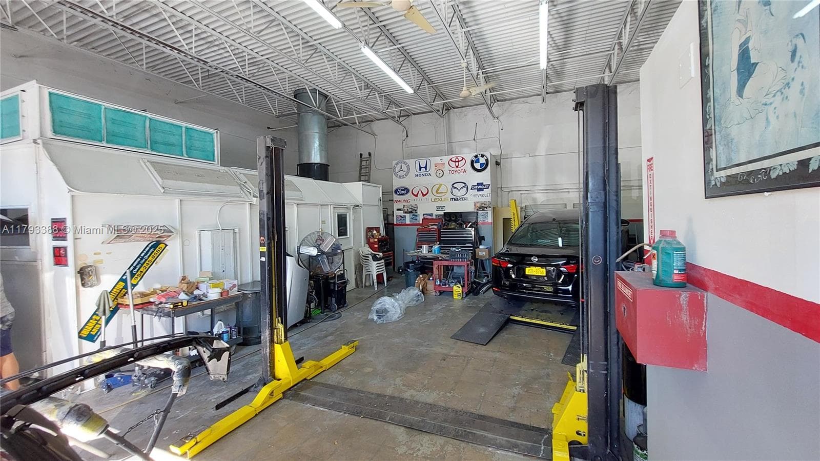 Established Auto Body Shop with Prime Corner Location