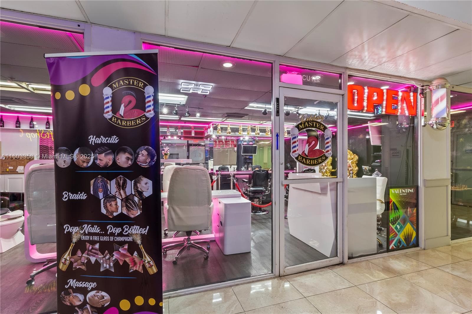 Turnkey Hair Salon and Barber Shop with Hotel Clientele