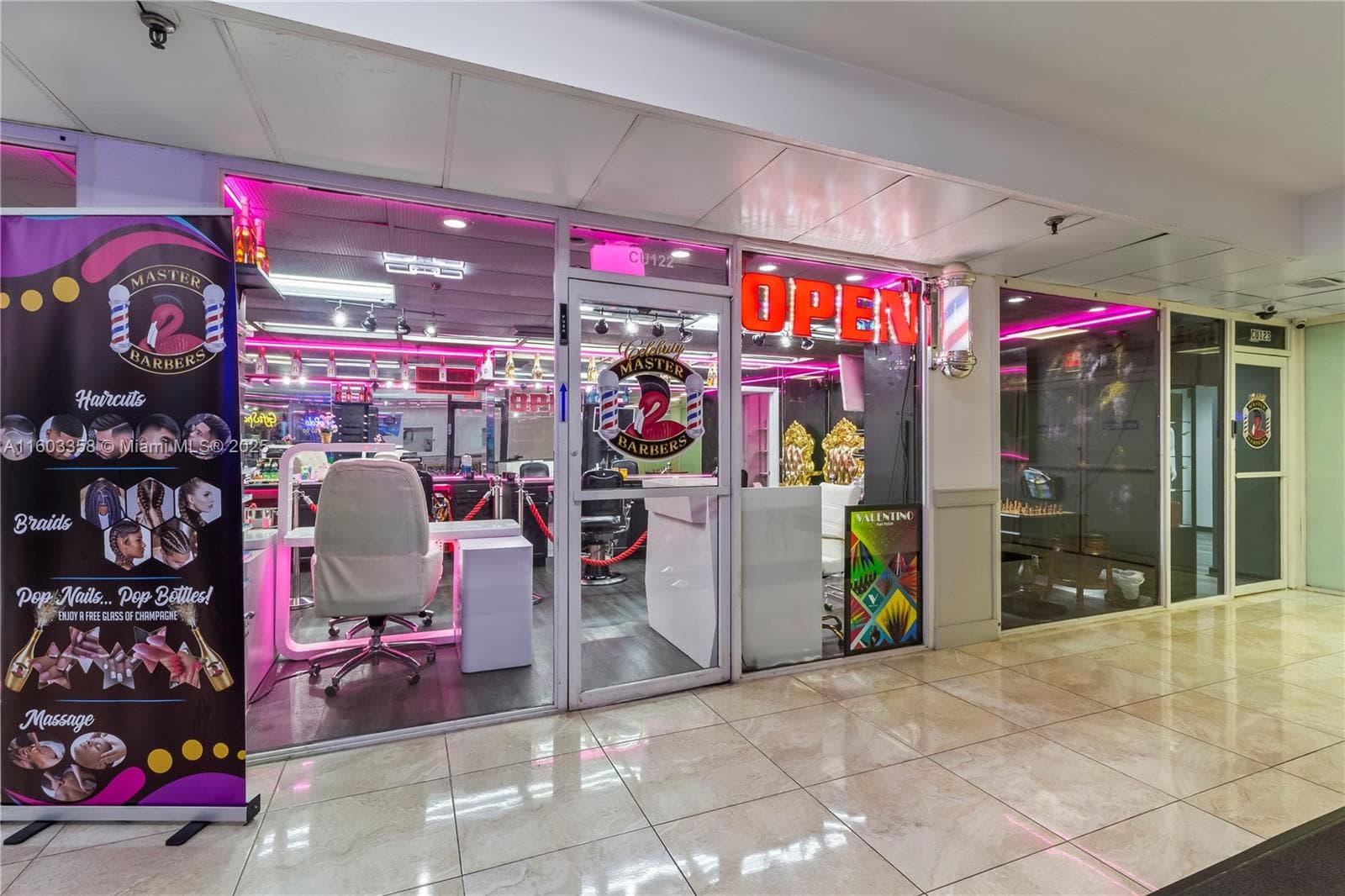 Turnkey Hair Salon and Barber Shop with Hotel Clientele