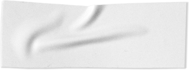 Tape holding the polaroid